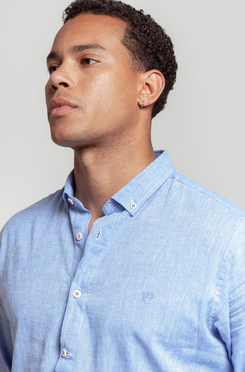 Camisa Polera Azul Noche SKU 0.30812