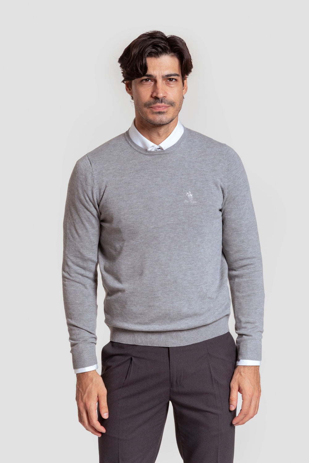 Jersey Cuello Caja Gris - Raíces SKU 0.32018