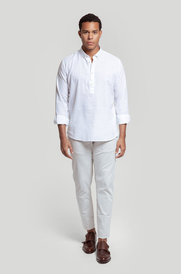Camisa Polera Blanca SKU 0.30812