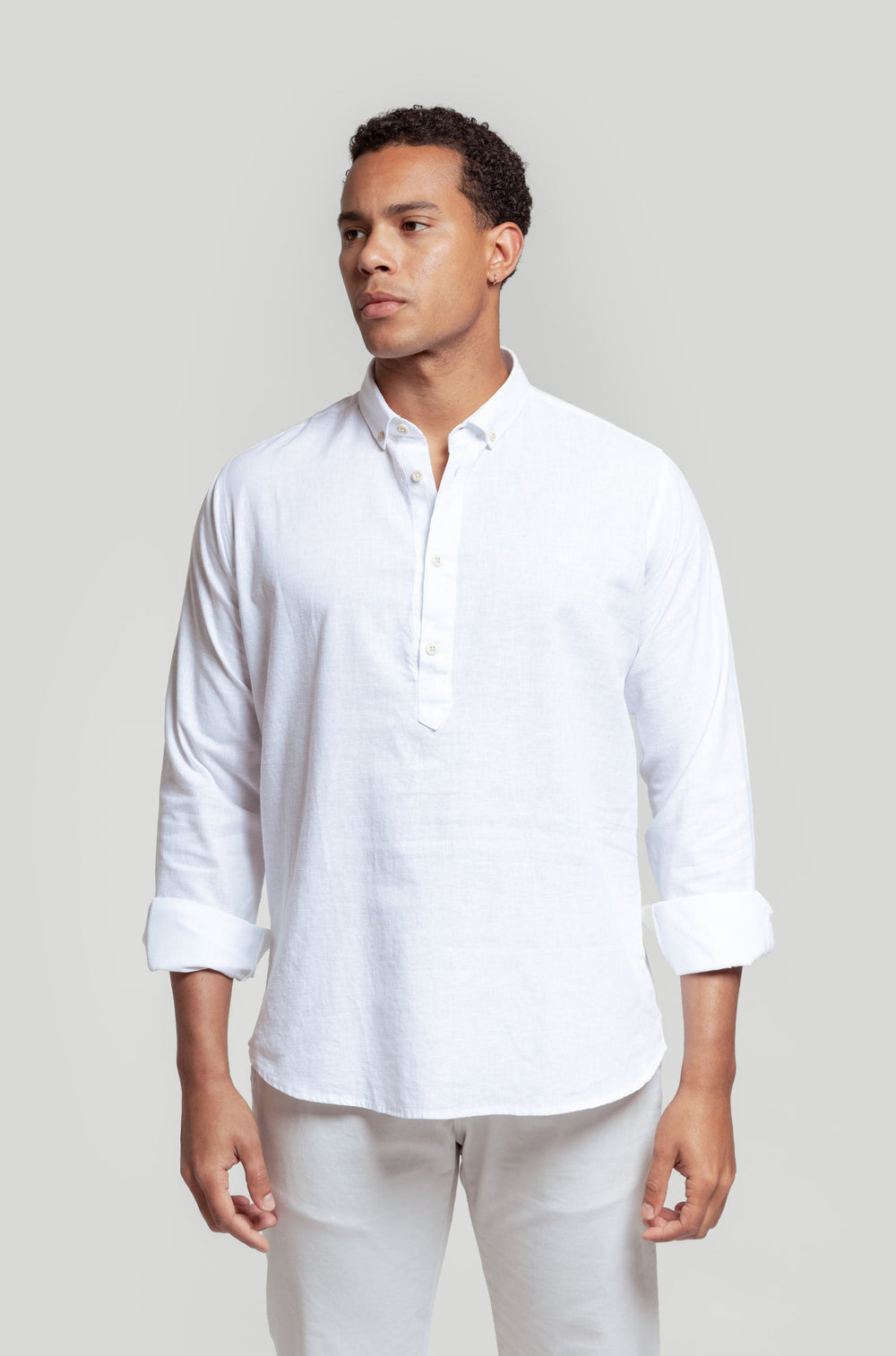 Camisa Polera Blanca SKU 0.30812
