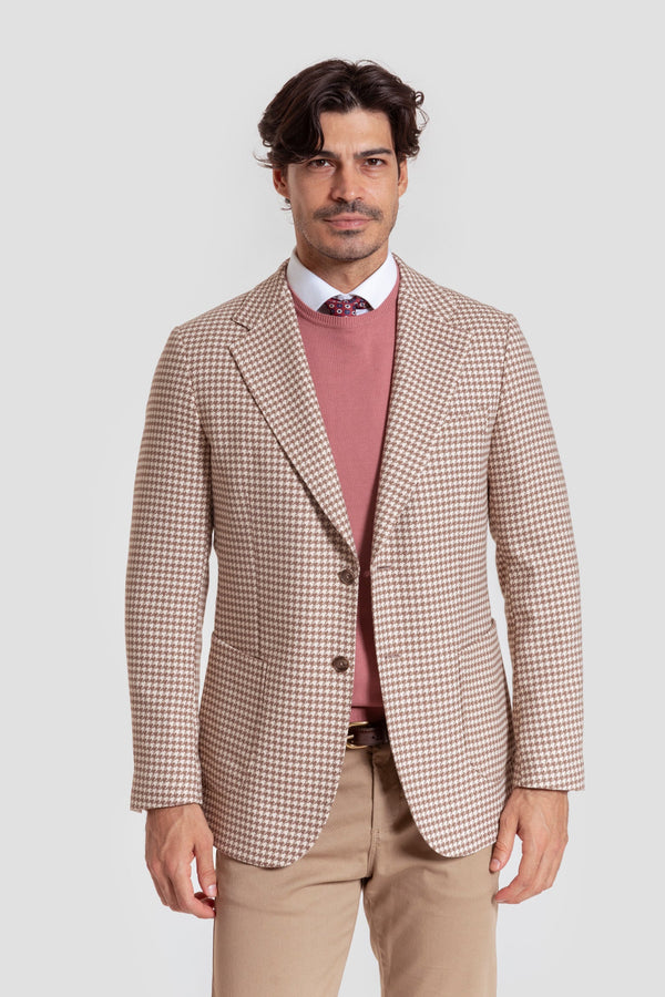 Americana Pata de Gallo Camel - Legado SKU 0.32027