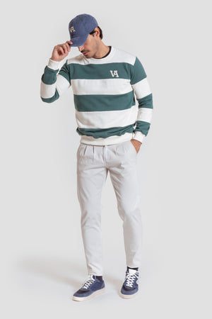 Sudadera Raya Ancha Menta - Legado SKU 0.31996