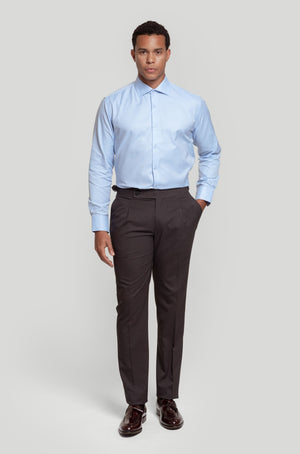Camisa Vestir Celeste Traje SKU 0.30532