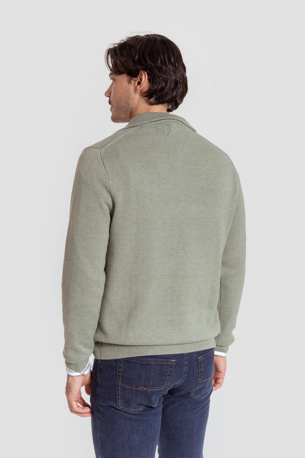Jersey Cuello Cremallera Hoja - Raíces SKU 0.32021