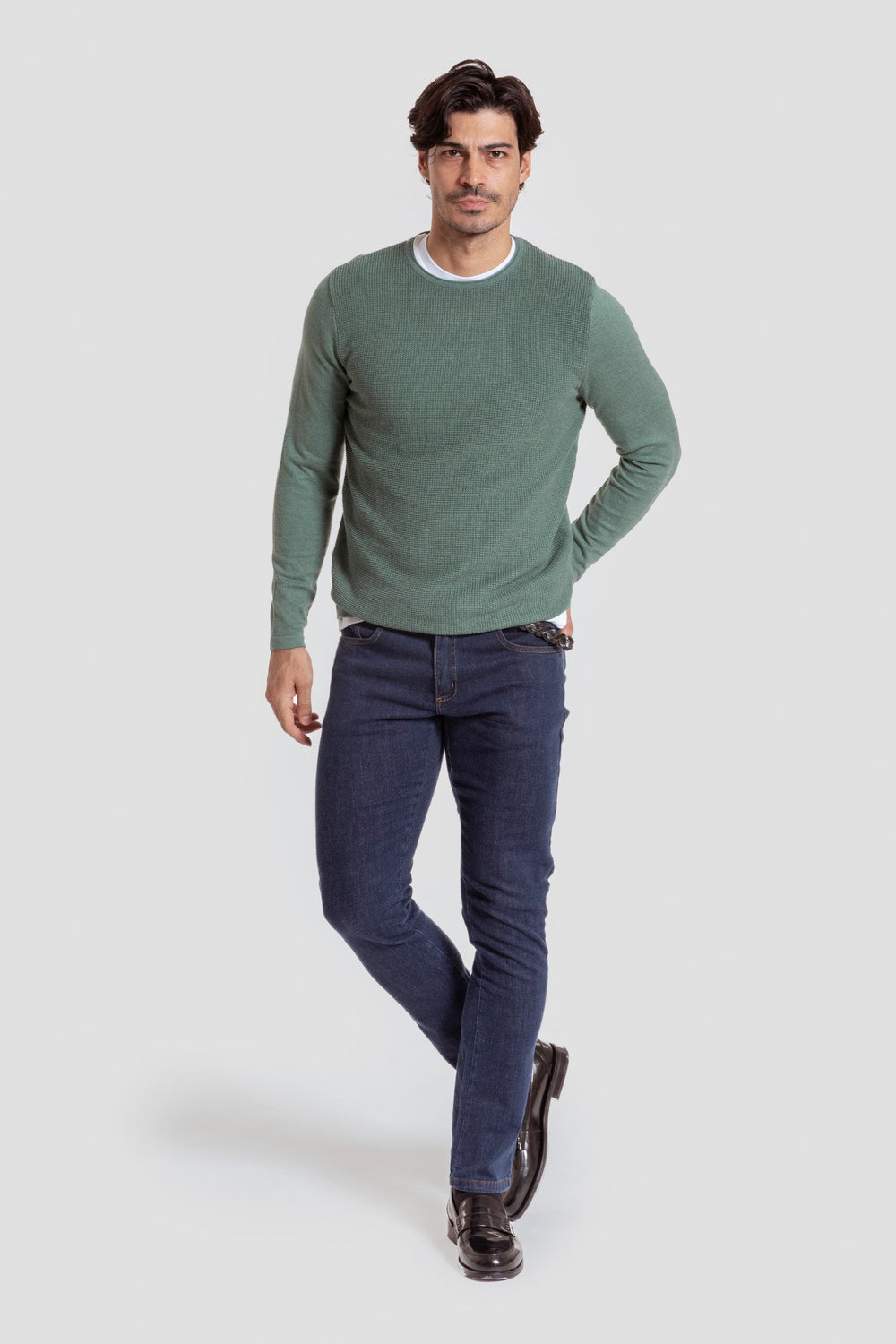 Jersey Caja Estructura Menta - Raíces SKU 0.32023