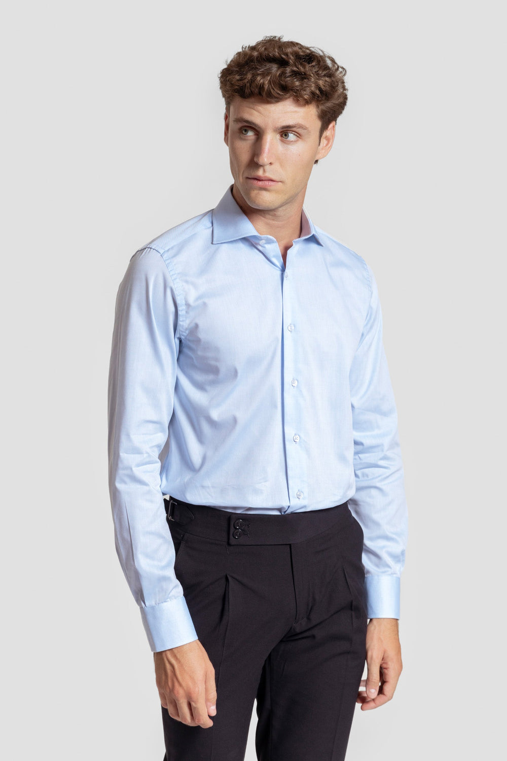 Camisa de Vestir Celeste SKU 0.32188