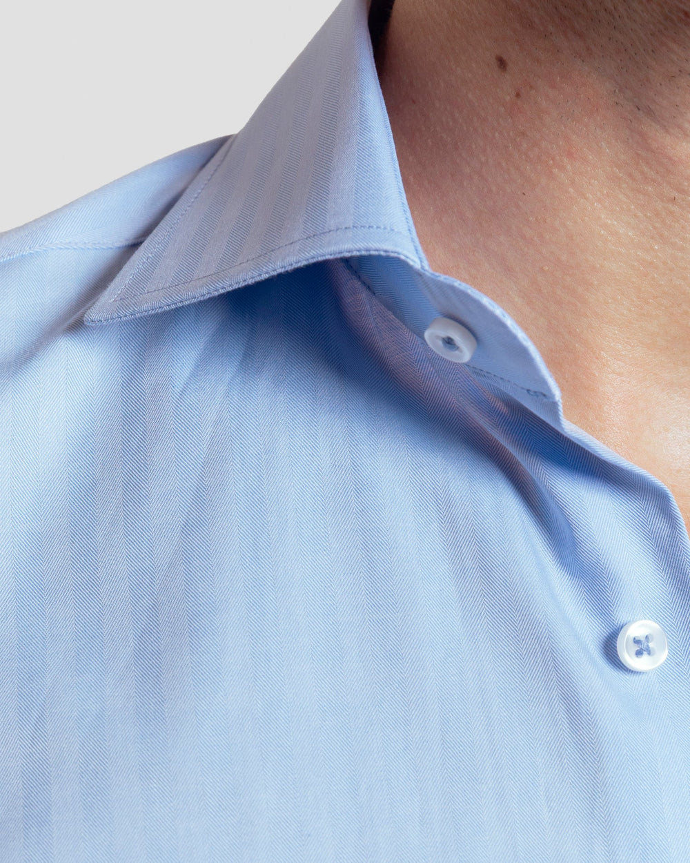 Camisa Vestir Espiga Celeste SKU 0.32187
