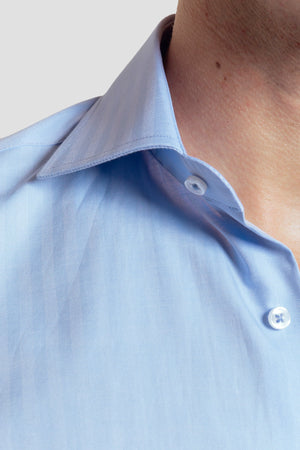 Camisa Vestir Espiga Celeste SKU 0.32187