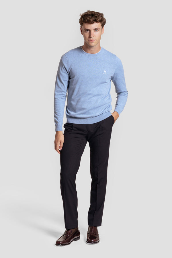 Jersey Cuello Caja Celeste - Raíces SKU 0.32018