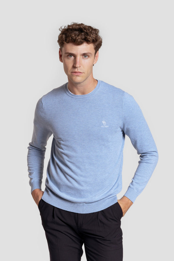 Jersey Cuello Caja Celeste - Raíces SKU 0.32018