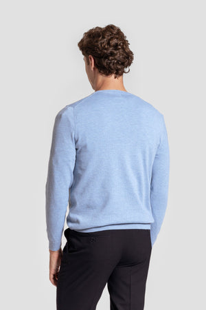 Jersey Cuello Caja Celeste - Raíces SKU 0.32018
