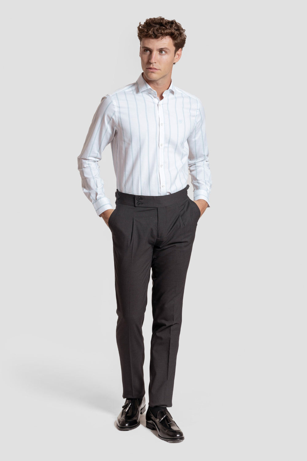 Camisa Rayas Blanca SKU 0.31457