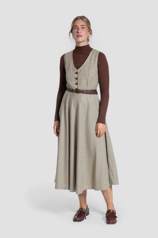 Vestido Lucia Camel - Brío SKU 0.31672