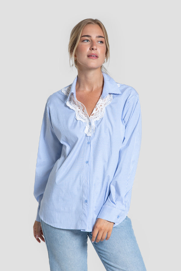 Camisa Rayas Bordado SKU 0.31487