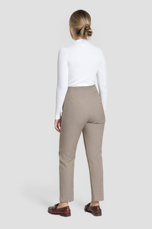 Pantalon Pata De Gallo Camel SKU 0.32182