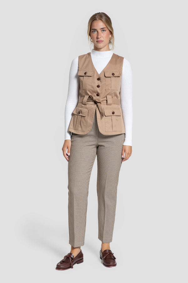 Chaleco Manuela Camel SKU 0.31744