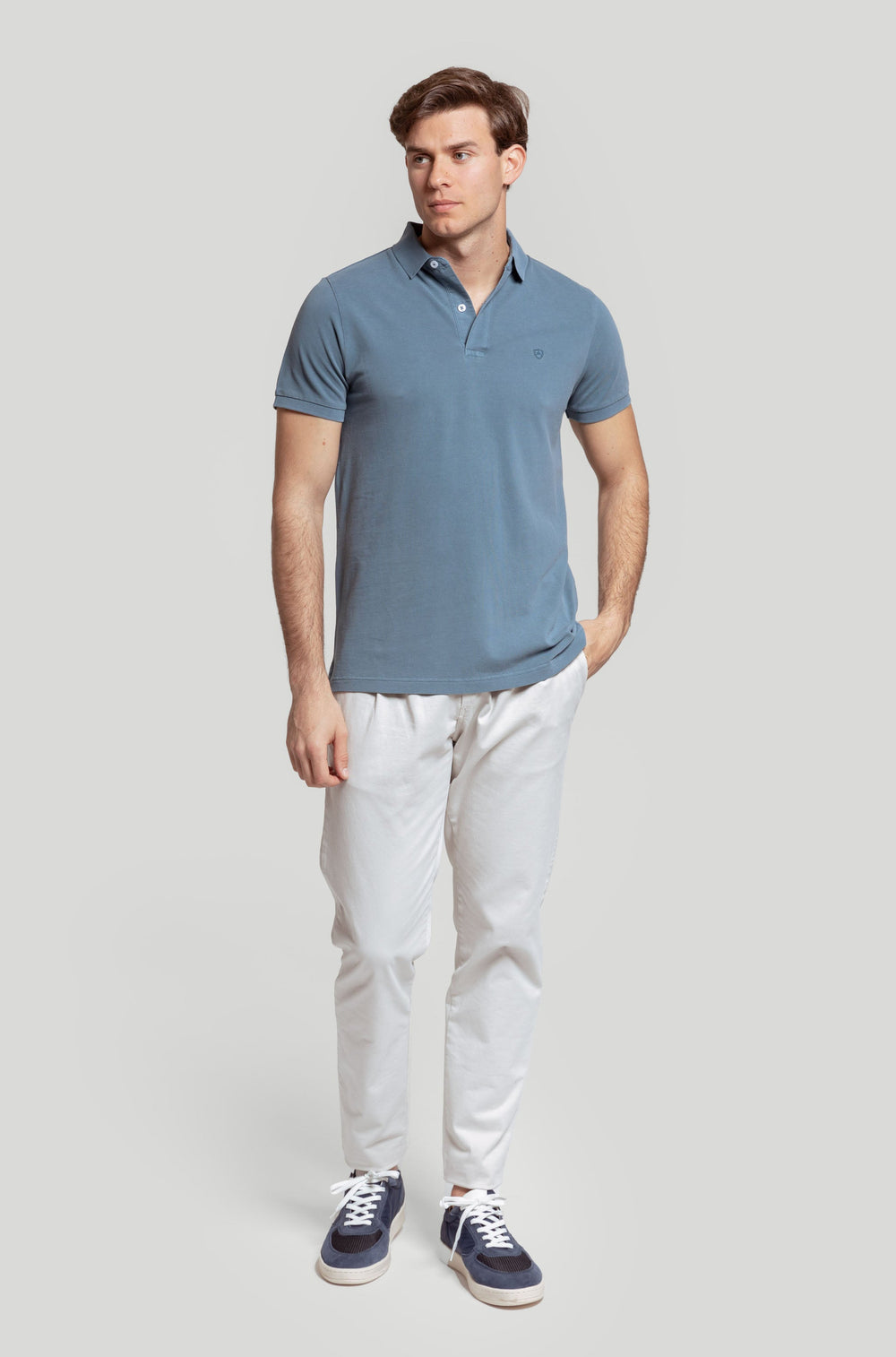 Polo Azul Lavado SKU 0.30843