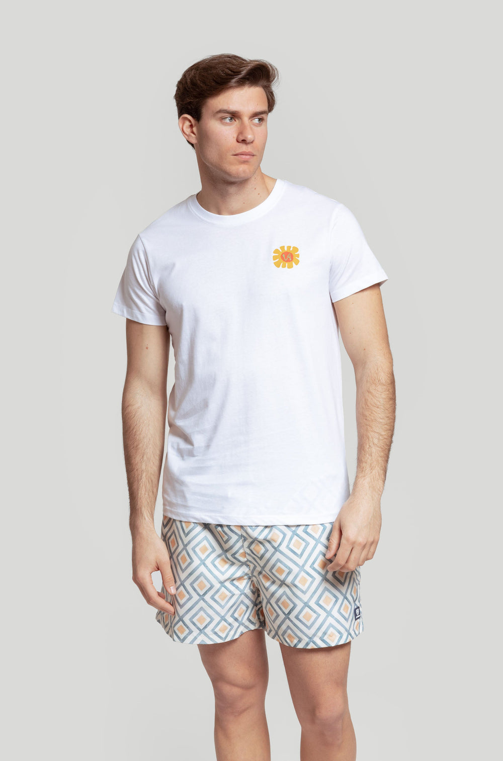 Camiseta Be Yuo Bravely Blanco SKU 0.30861