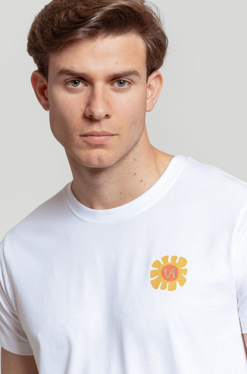 Camiseta Be Yuo Bravely Blanco SKU 0.30861