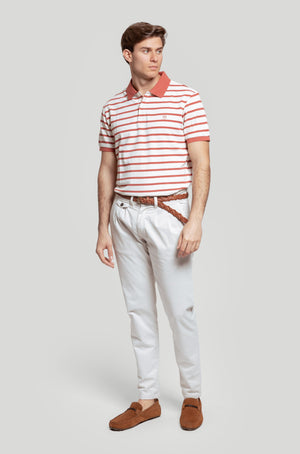 Polo Listrado Azulejo SKU 0.30844