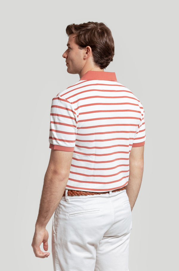 Polo Listrado Azulejo SKU 0.30844