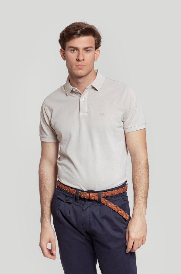 Polo Taupe Lavado SKU 0.30843