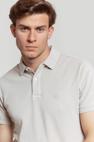 Polo Taupe Lavado SKU 0.30843