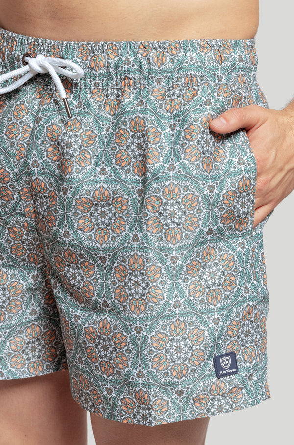 Maiô estampado eclético SKU 0.30881