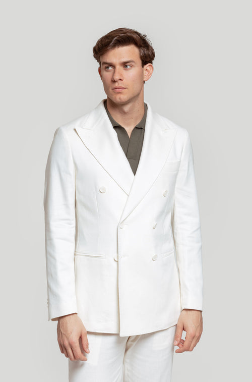 Americana Espiga Cruzada Blanco SKU 0.30856