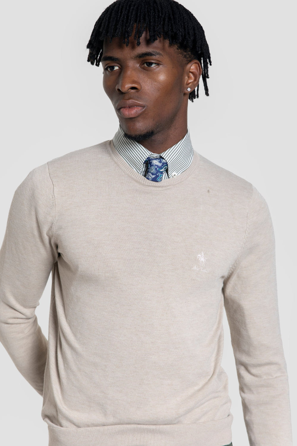 Jersey Cuello Caja Hueso - Raíces SKU 0.32018