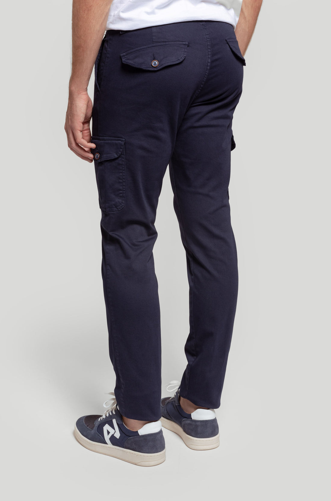 Chino Cargo Tapeta Navy SKU 0.24297