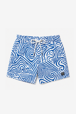 Bañador Estampado Abstracto Azulón SKU 0.34614
