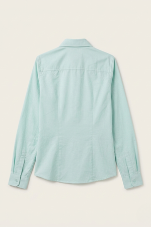 Camisa Oxford Lisa Verde Agua SKU 0.34244