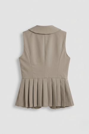 Chaleco de Mujer Cruzado Peplum SKU 0.34246