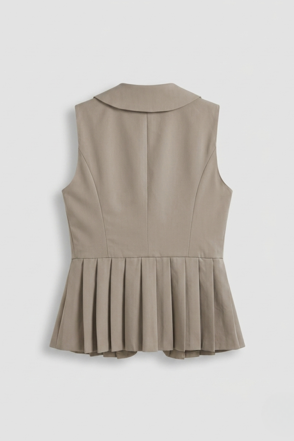 Chaleco de Mujer Cruzado Peplum SKU 0.34246