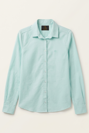 Camisa Oxford Lisa Verde Agua SKU 0.34244
