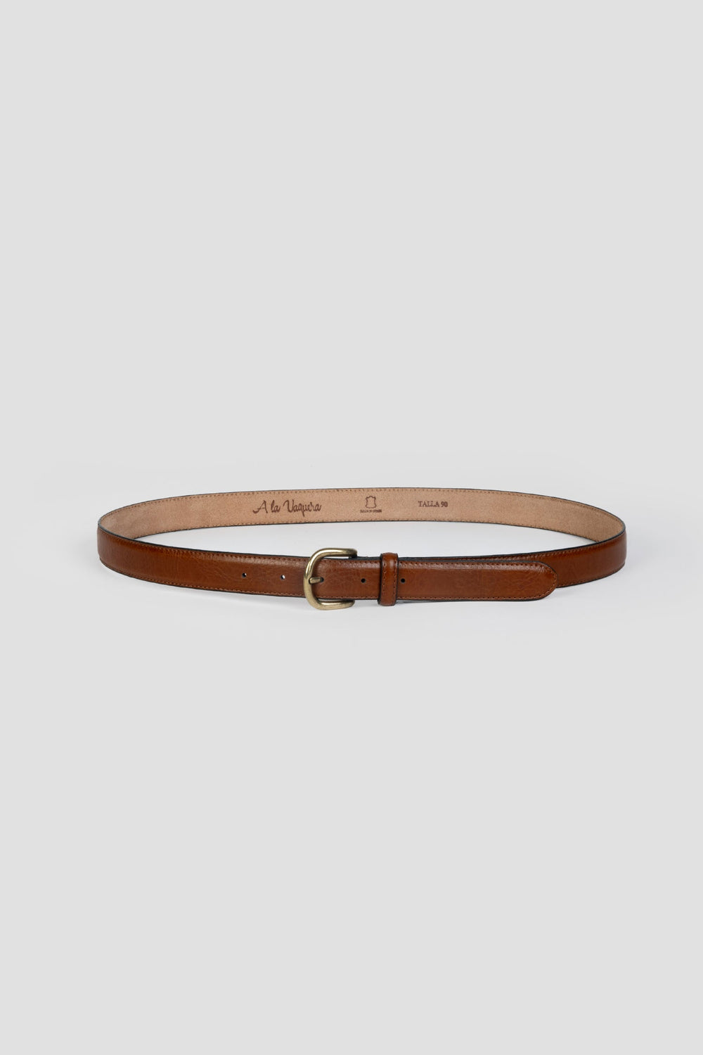 Cinturon Fino Venas Camel SKU 0.31785