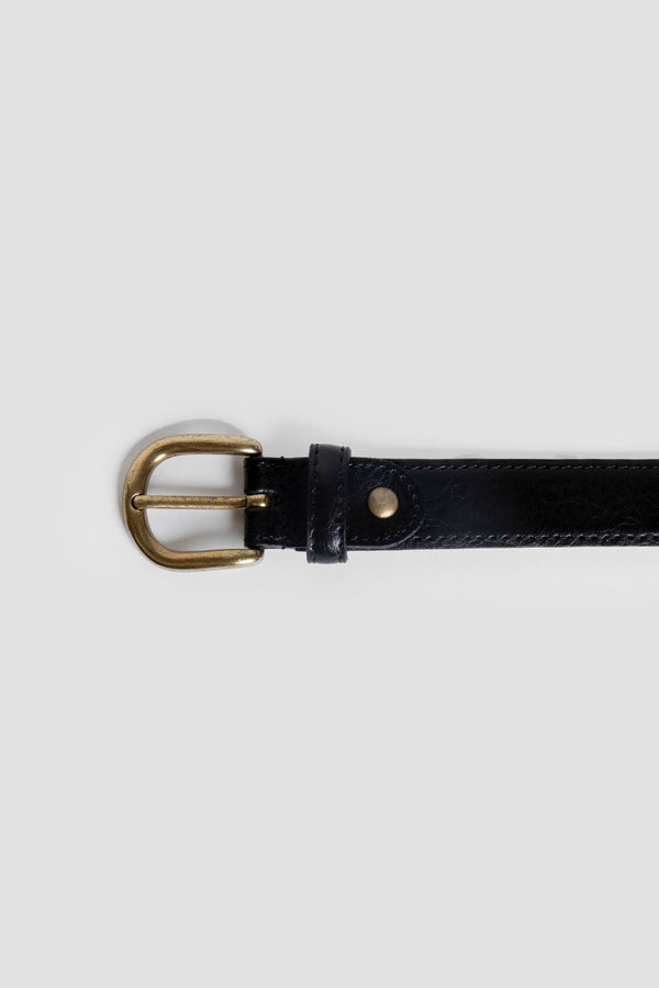 Cinturon Fino Venas Negro SKU 0.31785