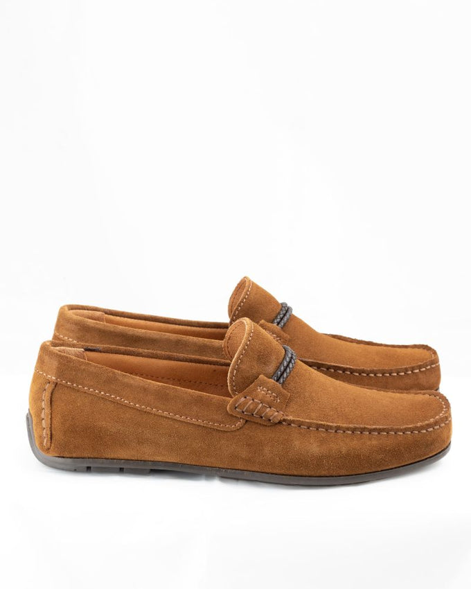 MOCASSINO DE CAMURÇA CAMEL SKU 0,24776
