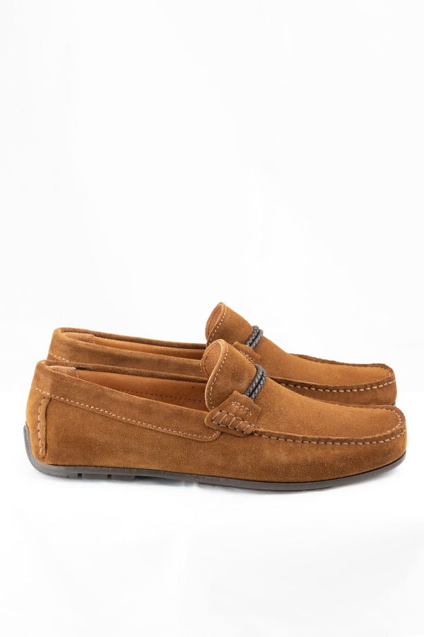 MOCASSINO DE CAMURÇA CAMEL SKU 0,24776