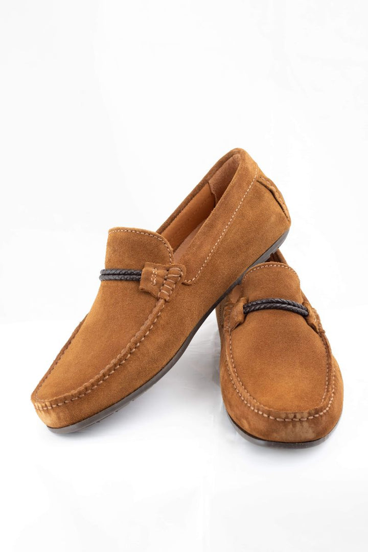 MOCASSINO DE CAMURÇA CAMEL SKU 0,24776