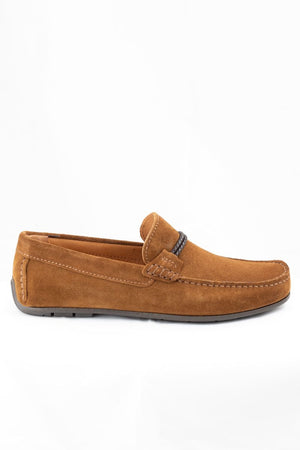 MOCASSINO DE CAMURÇA CAMEL SKU 0,24776