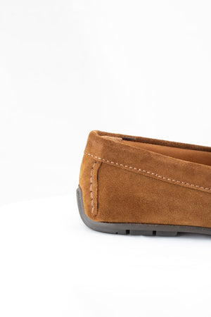 MOCASSINO DE CAMURÇA CAMEL SKU 0,24776