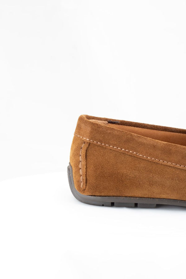 MOCASSINO DE CAMURÇA CAMEL SKU 0,24776