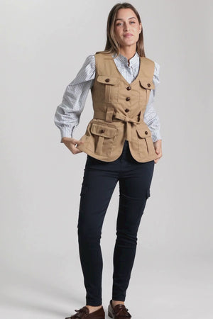 Chaleco Manuela Camel SKU 0.31744