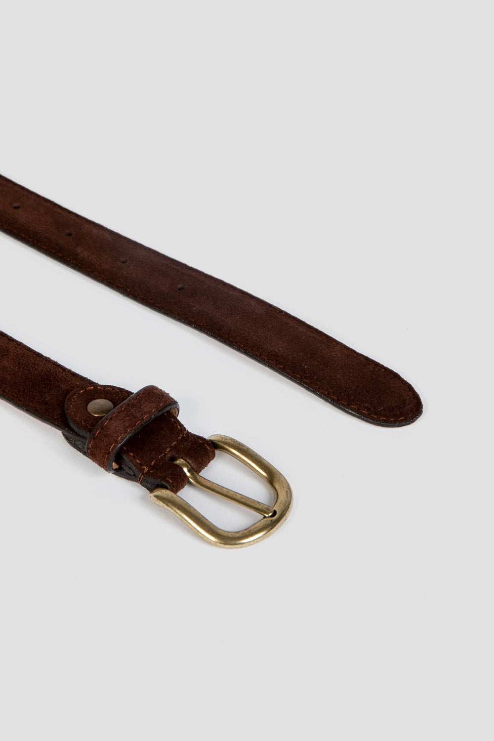 Cinturon Fino Serraje Marron SKU 0.31784